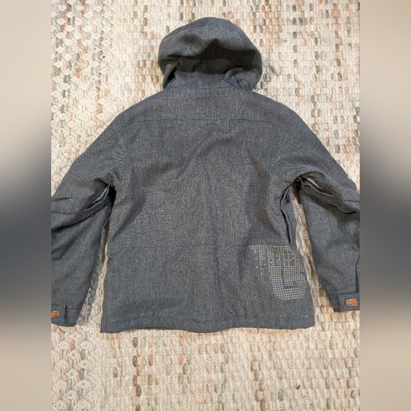 Burton Womens Medium Ski/Snowboard Grey Winter Jacket - Picture 2 of 9